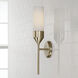 Devon 1 Light 5 inch Matte Brass Sconce Wall Light
