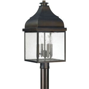Westridge 4 Light 23 inch Old Bronze Outdoor Post Lantern