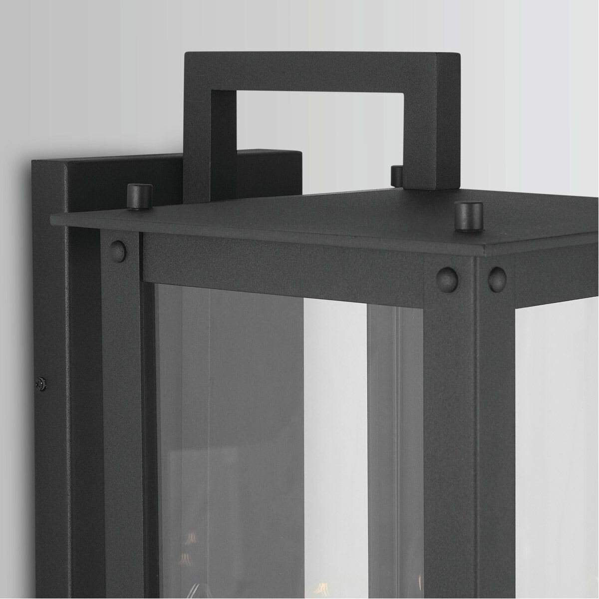 Hunt 4 Light 29 inch Black Outdoor Wall Mount in Incandescent