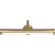 Morgan LED 22.25 inch Matte Brass Sconce Wall Light