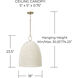 Natalia 1 Light 18 inch Aged Brass Pendant Ceiling Light