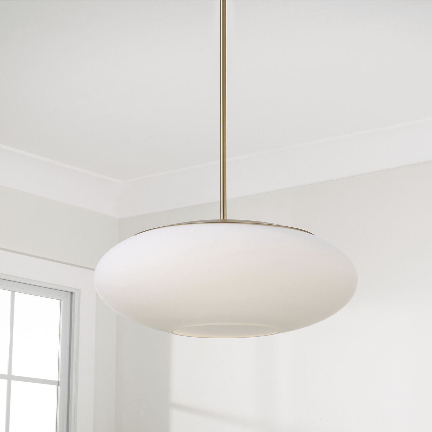 Soren 1 Light 20 inch Aged Brass Pendant Ceiling Light