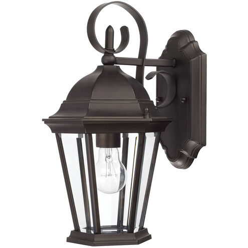 Carriage House 1 Light 15 inch Old Bronze Outdoor Wall Lantern