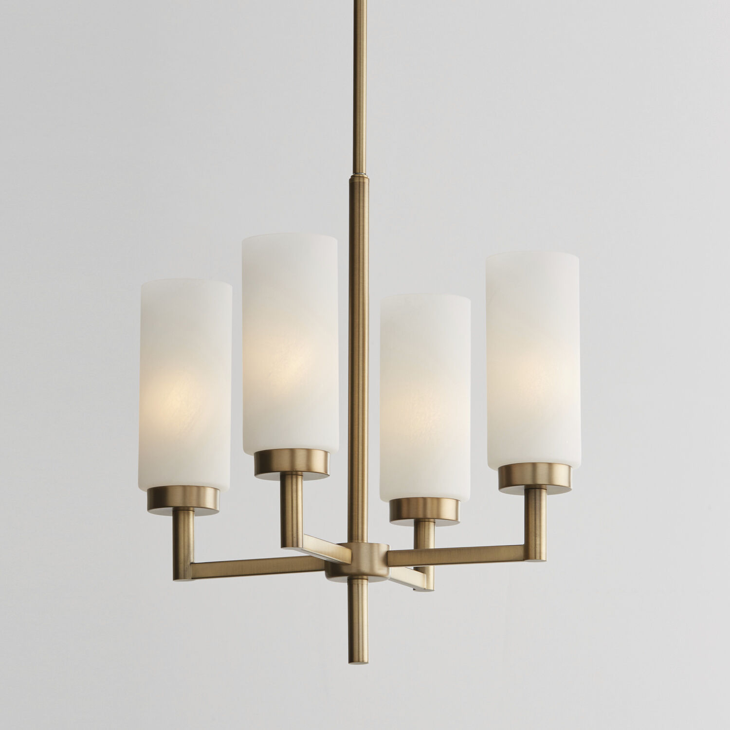 Alyssa 4 Light 16.25 inch Aged Brass Pendant Ceiling Light