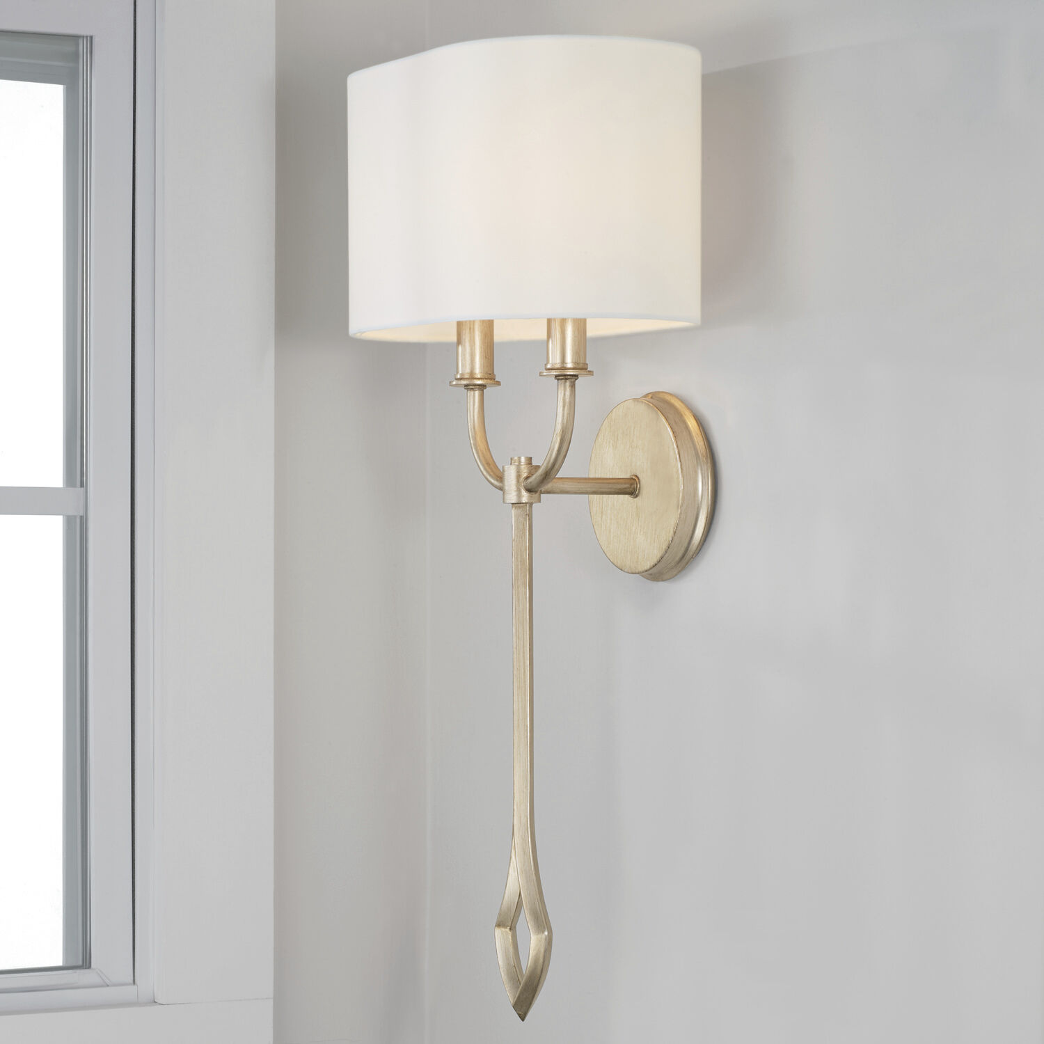 Champagne sconce deals