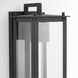 Hunt LED 15 inch Black Outdoor Wall Lantern