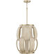 Willa 1 Light 16 inch Matte Brass Pendant Ceiling Light