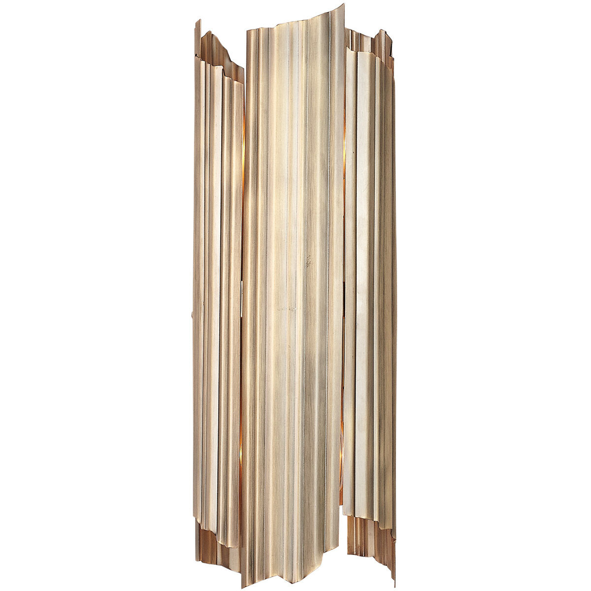 Xavier 2 Light 6 inch Aged Brass Sconce Wall Light