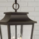 Chandler 4 Light 12 inch Oiled Bronze Outdoor Hanging Lantern
