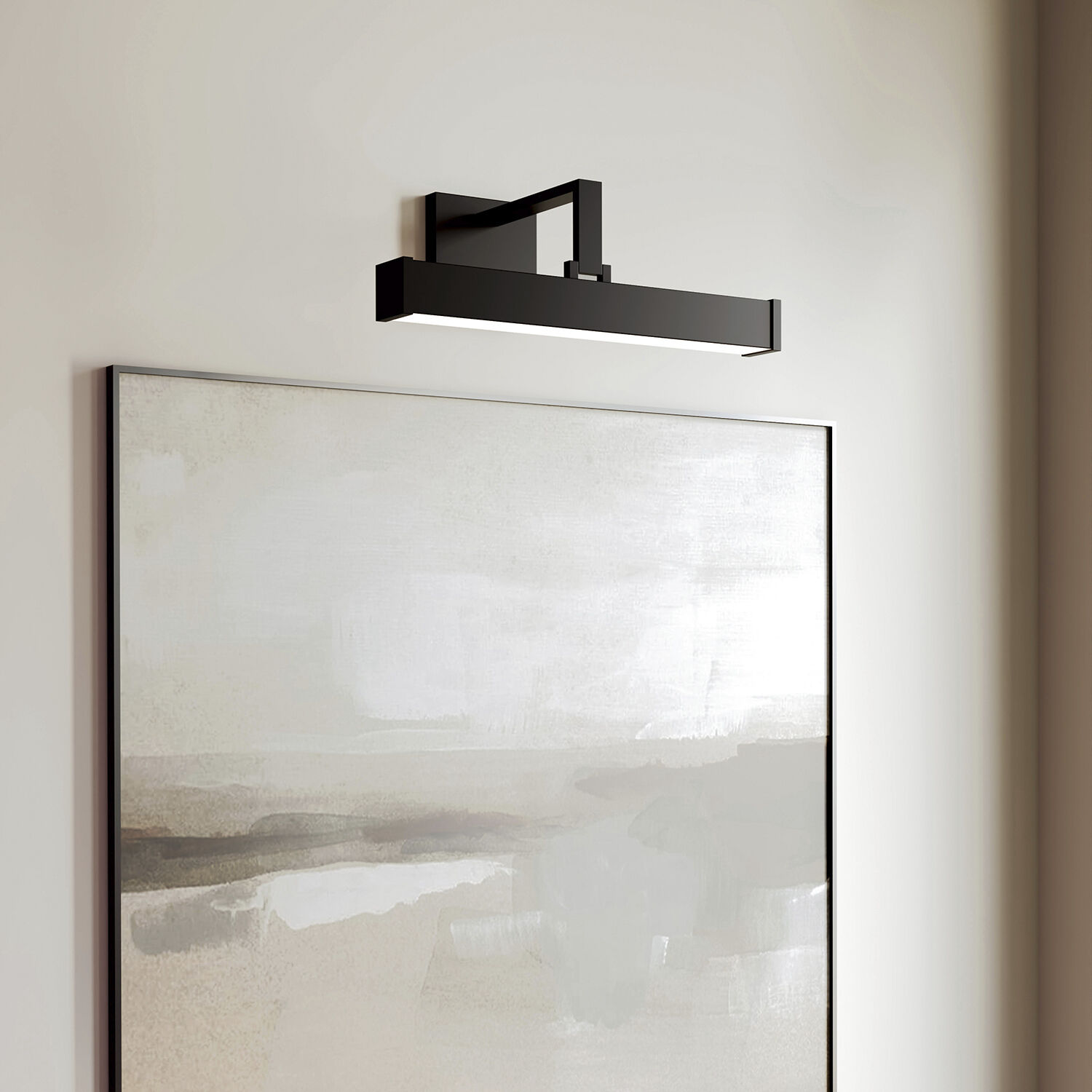 Cortland LED 16 inch Matte Black Sconce Wall Light