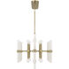 Marlow 16 Light 47.25 inch Matte Brass Island Light Ceiling Light