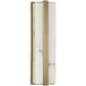 Noah LED 4.75 inch Aged Brass ADA Sconce Wall Light