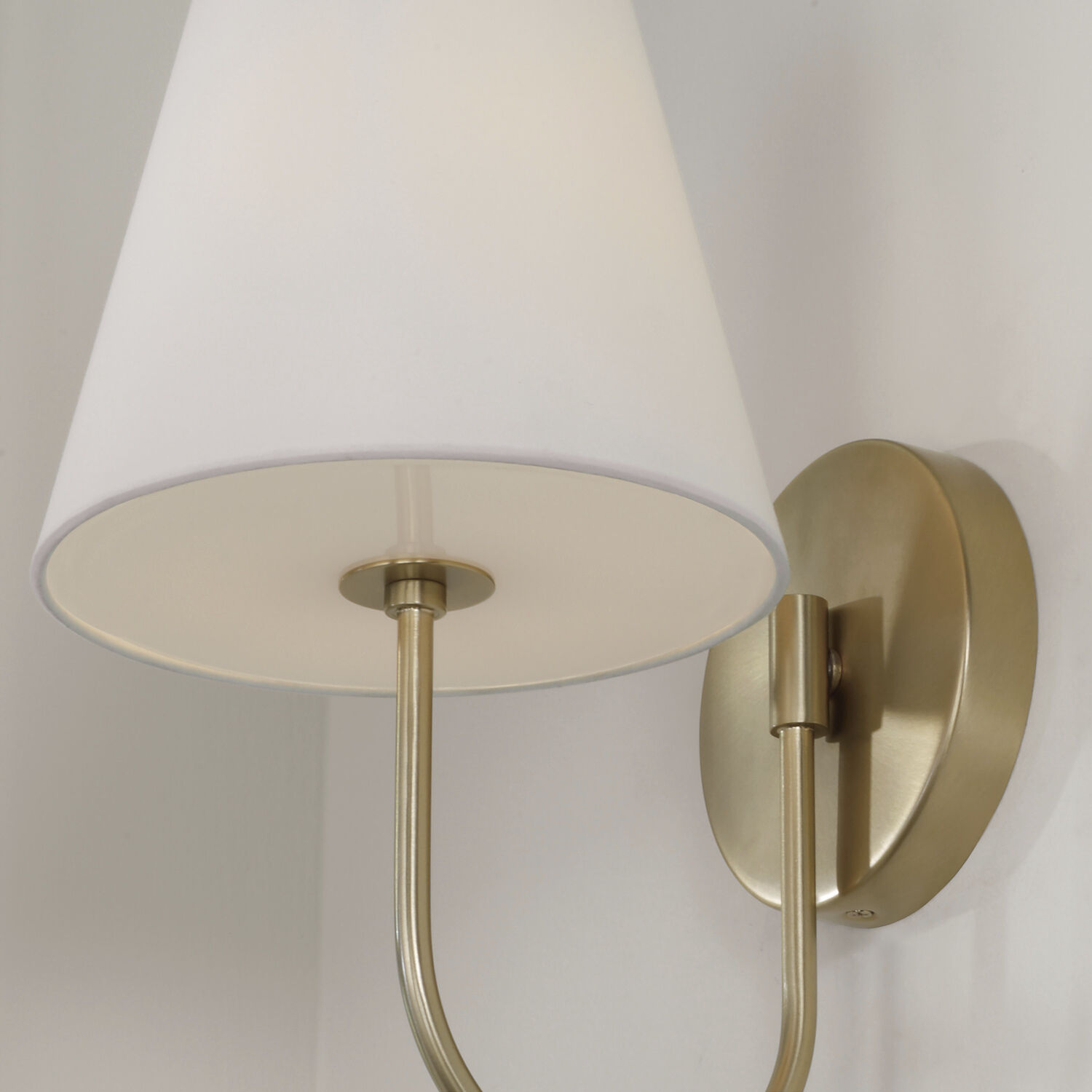 Julia 1 Light 7.5 inch Matte Brass Sconce Wall Light