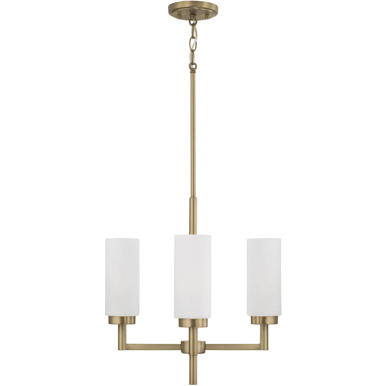 Alyssa 4 Light 16.25 inch Aged Brass Pendant Ceiling Light