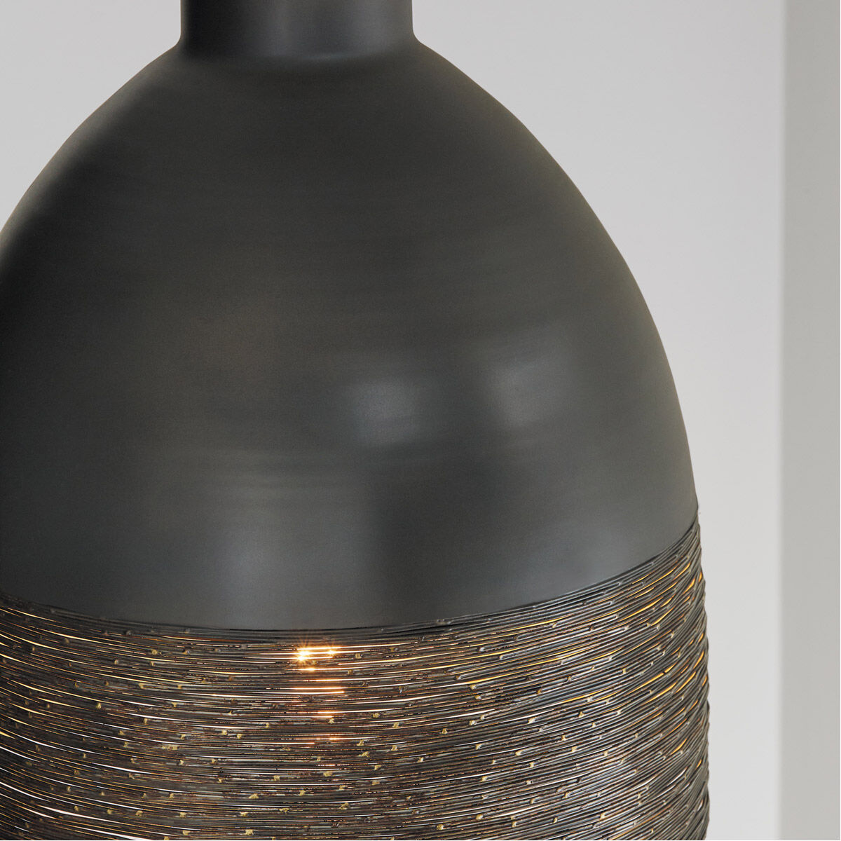 Sana 1 Light 15 inch Grey Iron Pendant Ceiling Light