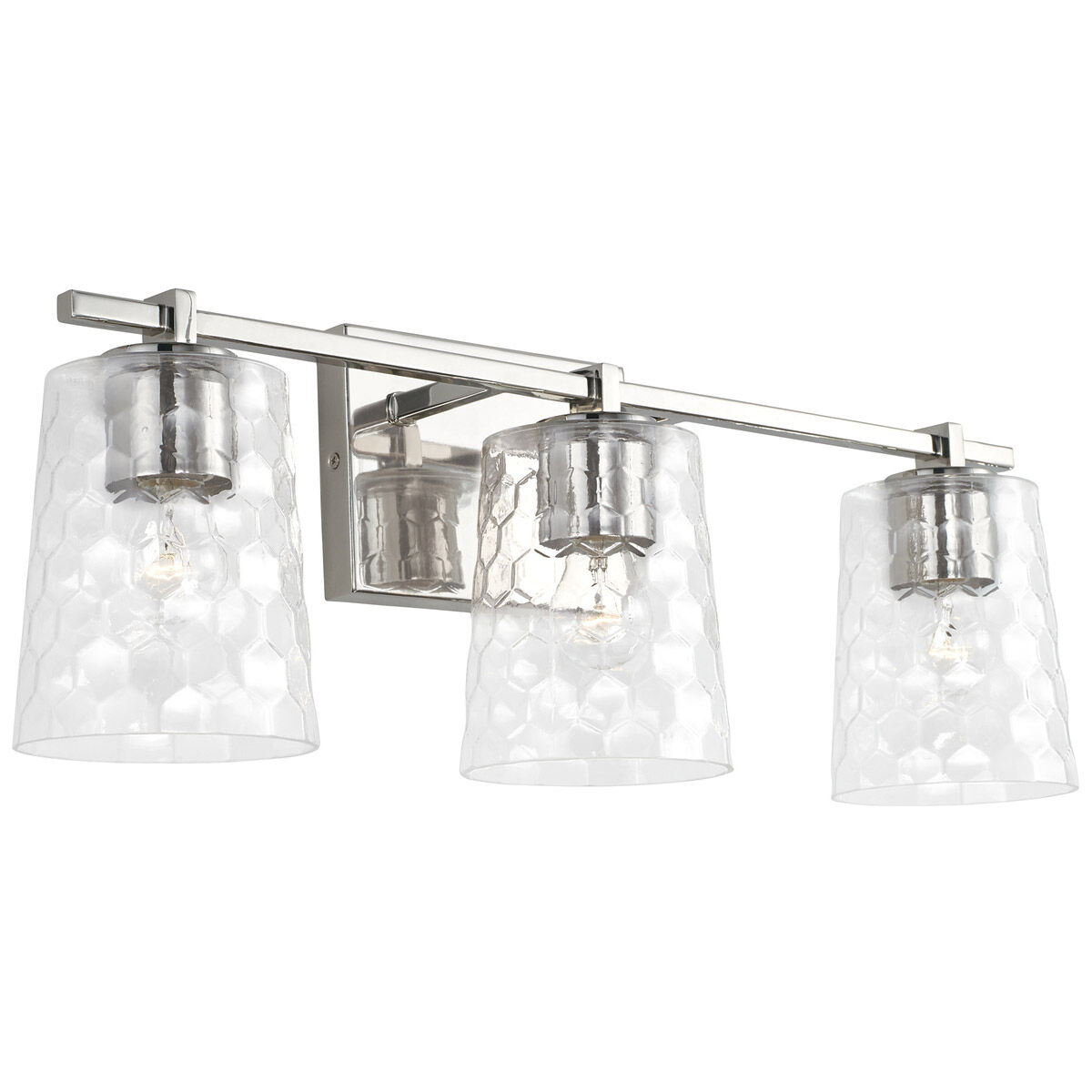24 inch brushed store nickel vanity light