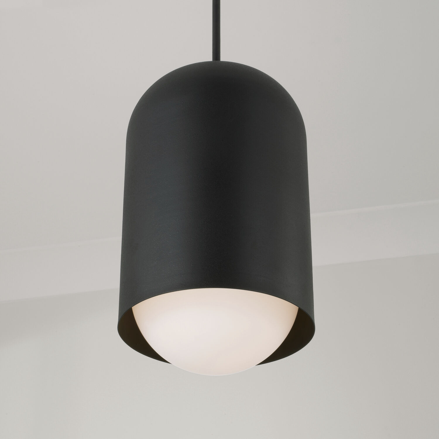 Dolby 1 Light 10.25 inch Black Iron Pendant Ceiling Light