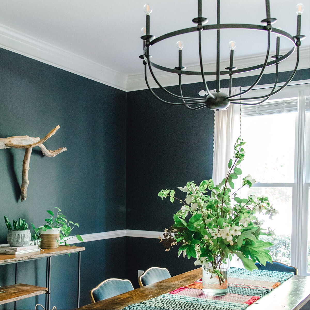 Rylann 8 Light 38 inch Matte Black Chandelier Ceiling Light