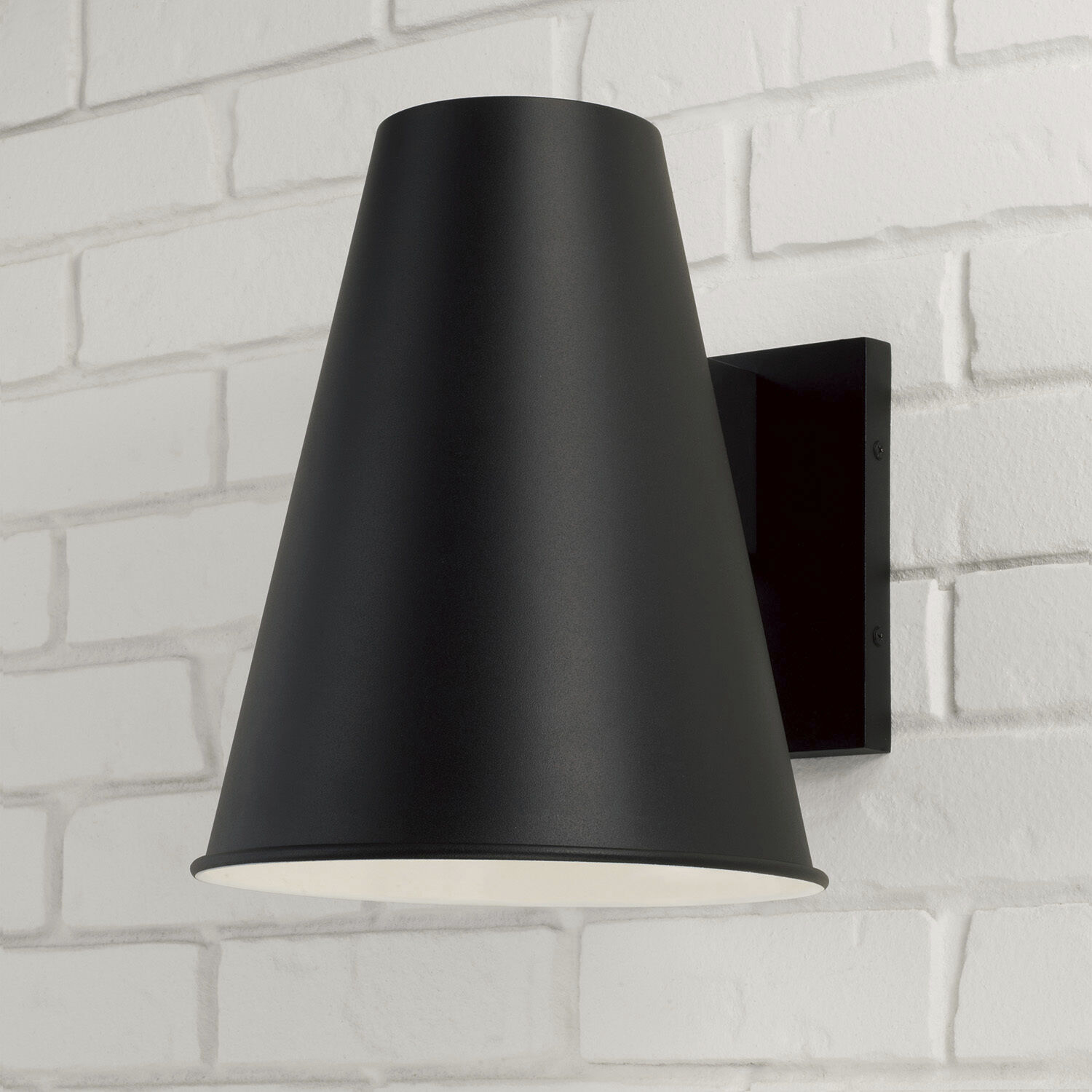 Yardley 1 Light 12 inch Black Outdoor Wall Lantern