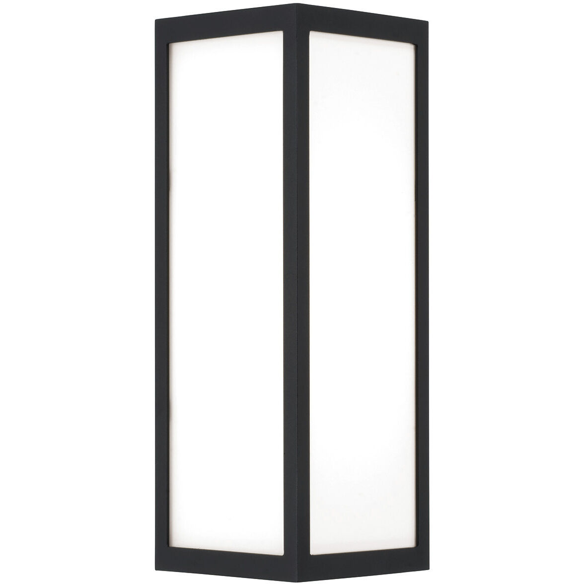 Irvin LED 15.25 inch Black Outdoor Wall Lantern
