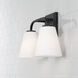 Brody 2 Light 14.5 inch Matte Black Vanity Light Wall Light