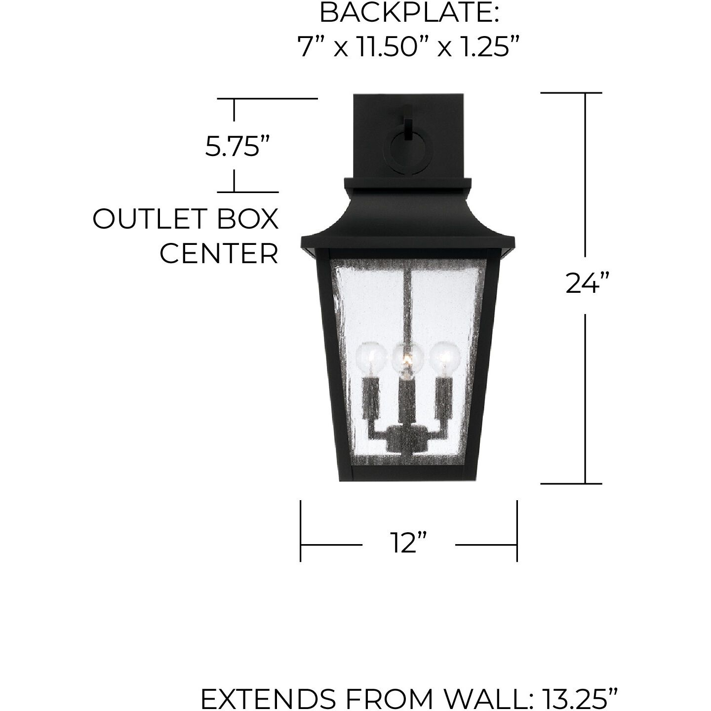 Chandler Outdoor Wall Lantern
