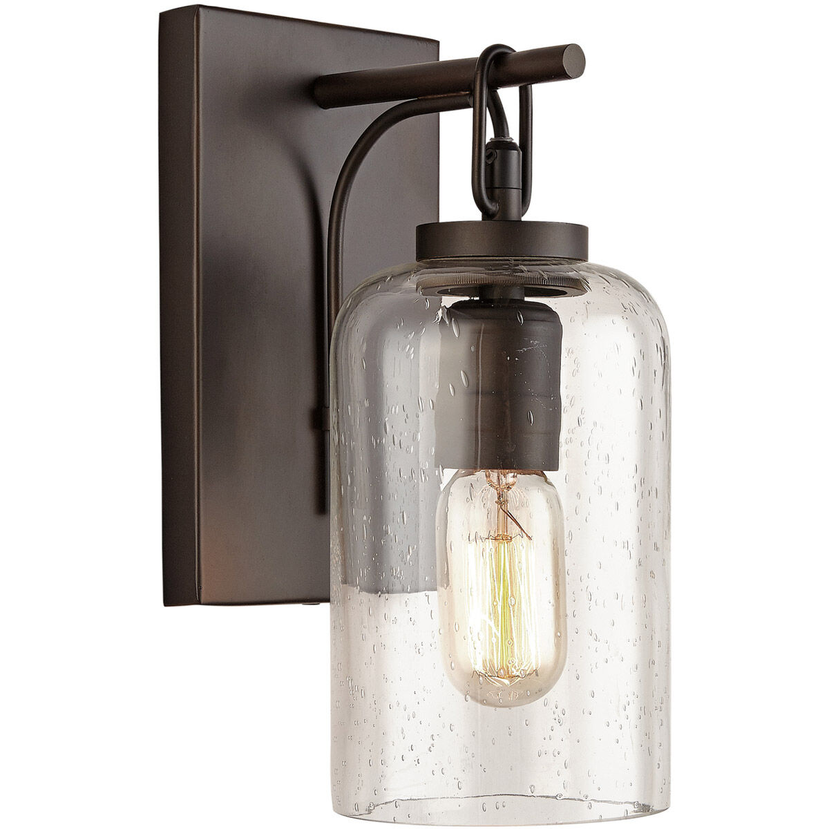 Wilton 1 Light 5 inch Old Bronze Sconce Wall Light