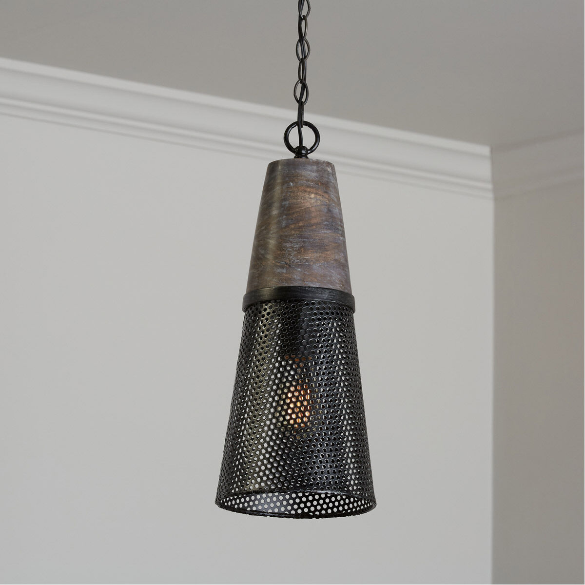 Coker 1 Light 7.75 inch Barn House Pendant Ceiling Light