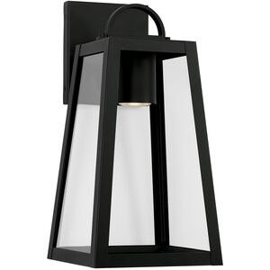 Leighton LED 16 inch Black Outdoor Wall Lantern