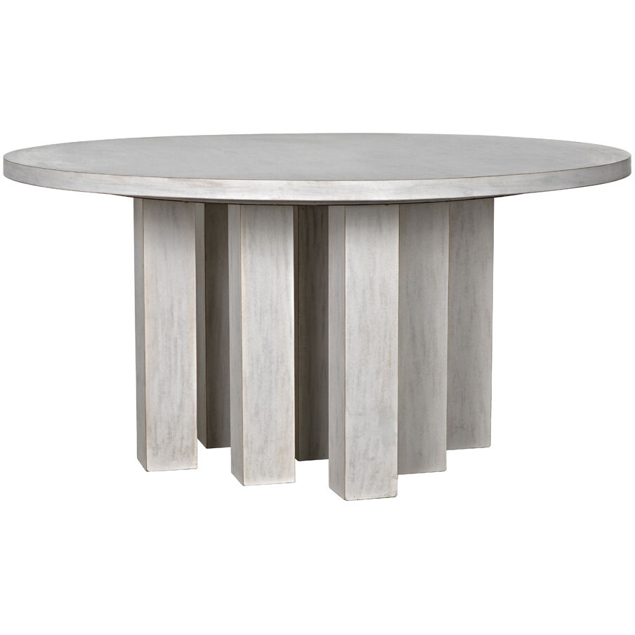Resistance 60 X 60 inch White Wash Dining Table