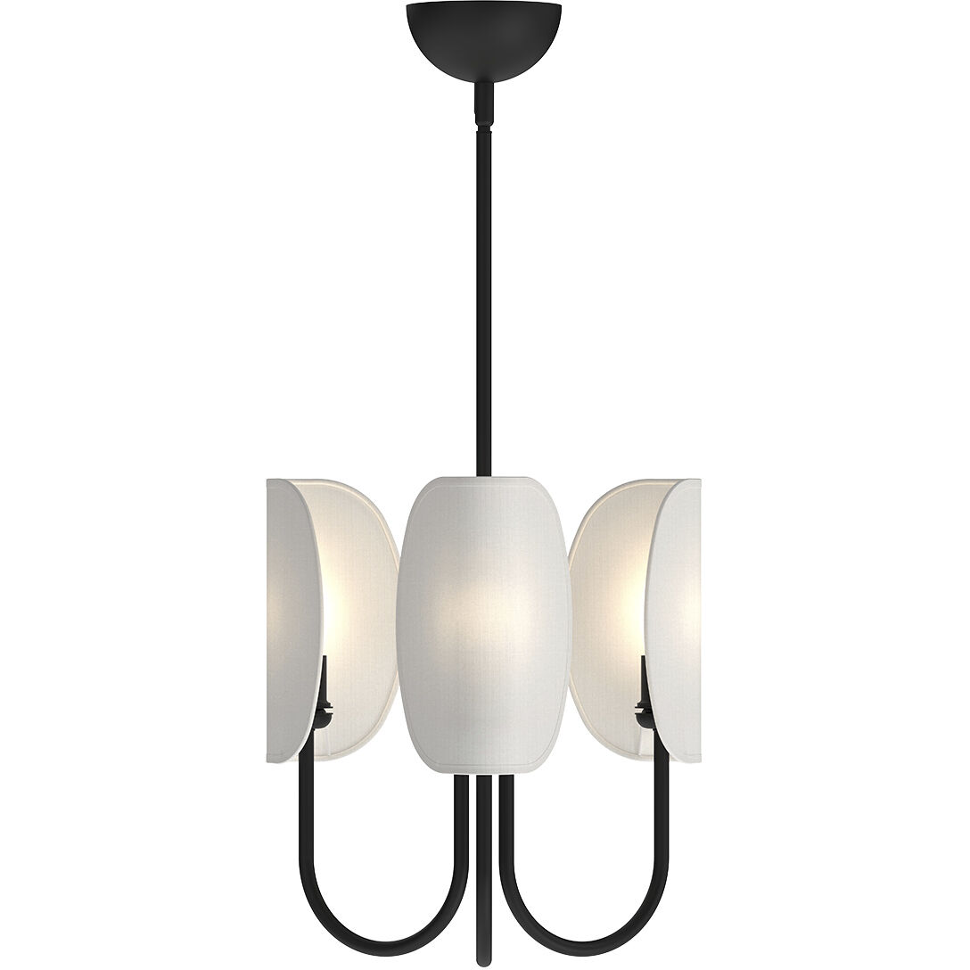 Alora Mood Seno 3 Light 15.00 inch Chandelier