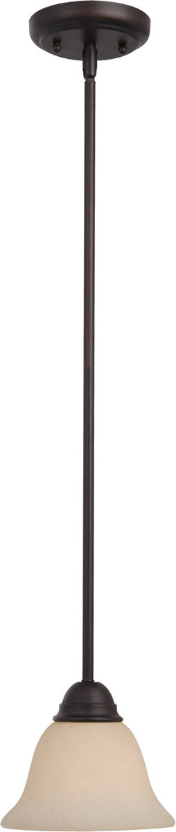 Manor 1 Light 7 inch Oil Rubbed Bronze Mini Pendant Ceiling Light