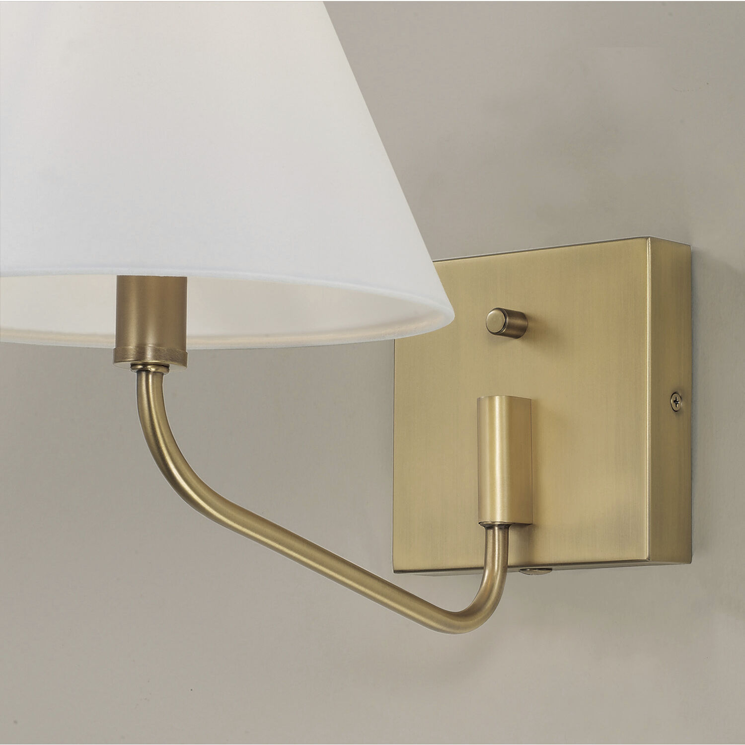 Chadwick Sconce Wall Light in Aged Brass