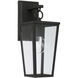 Elliott 1 Light 15.5 inch Black Outdoor Wall Lantern