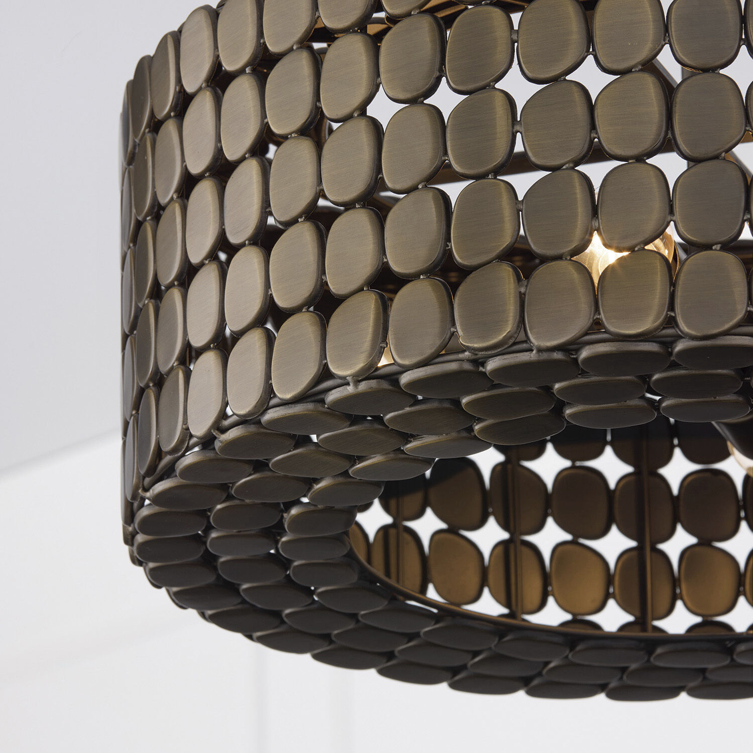 Eliana 4 Light 21.75 inch Dark Brass Pendant Ceiling Light