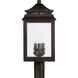 Sutter Creek 3 Light 21 inch Oiled Bronze Outdoor Post Lantern