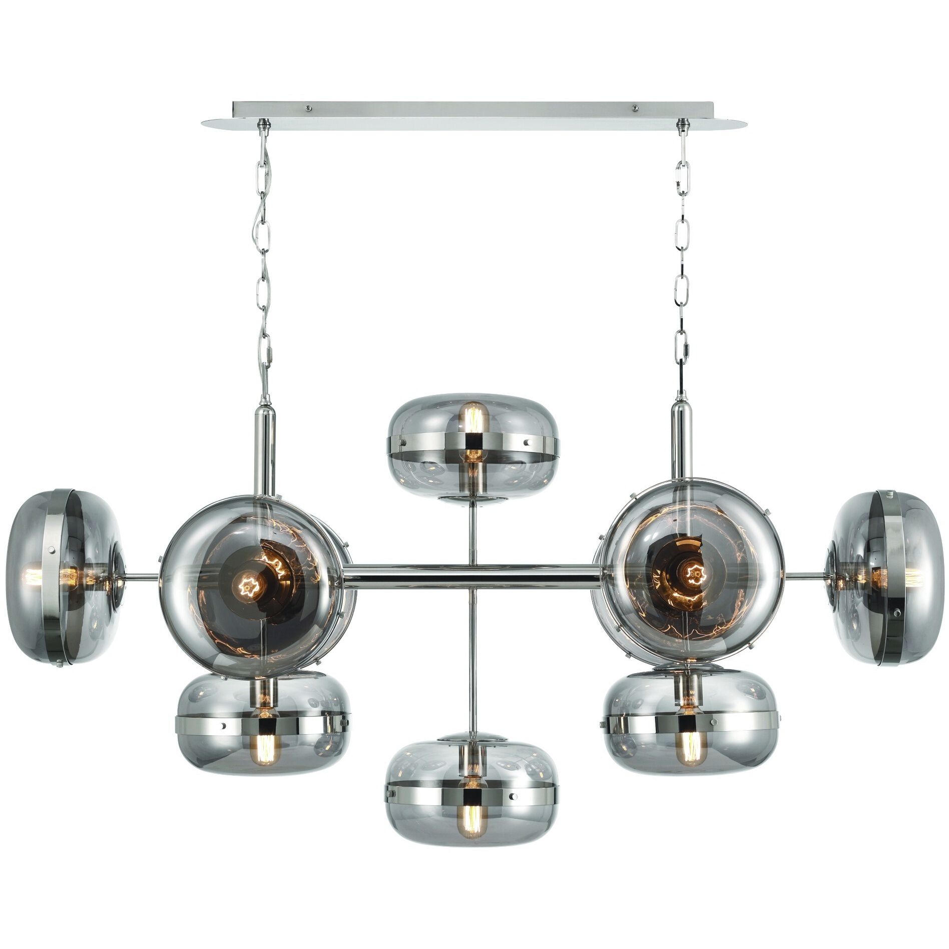 Nottingham 10 Light 21.75 inch Chandelier