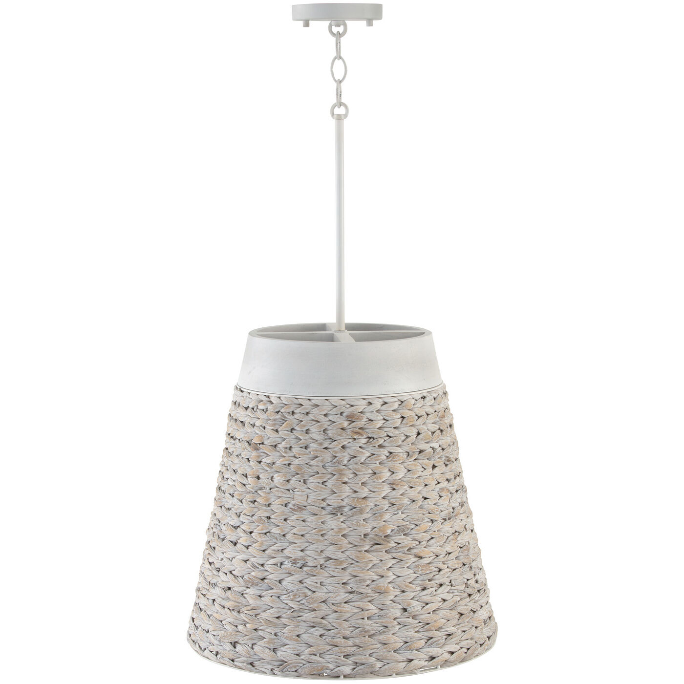 Tallulah 4 Light 18 inch Chalk Wash Pendant Ceiling Light