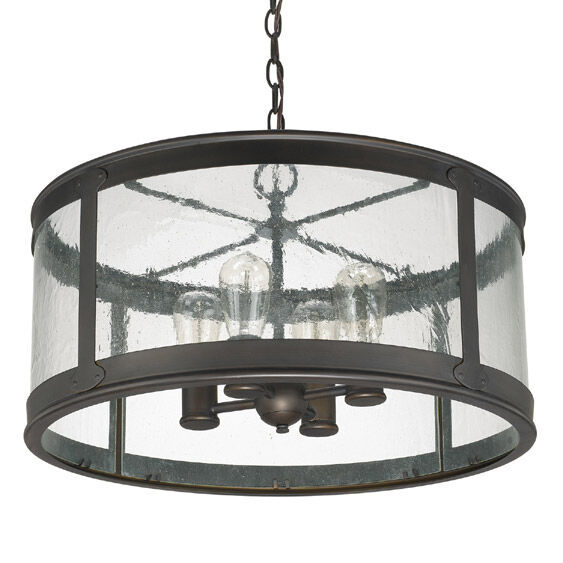 Dylan 4 Light 22 inch Old Bronze Outdoor Hanging Lantern