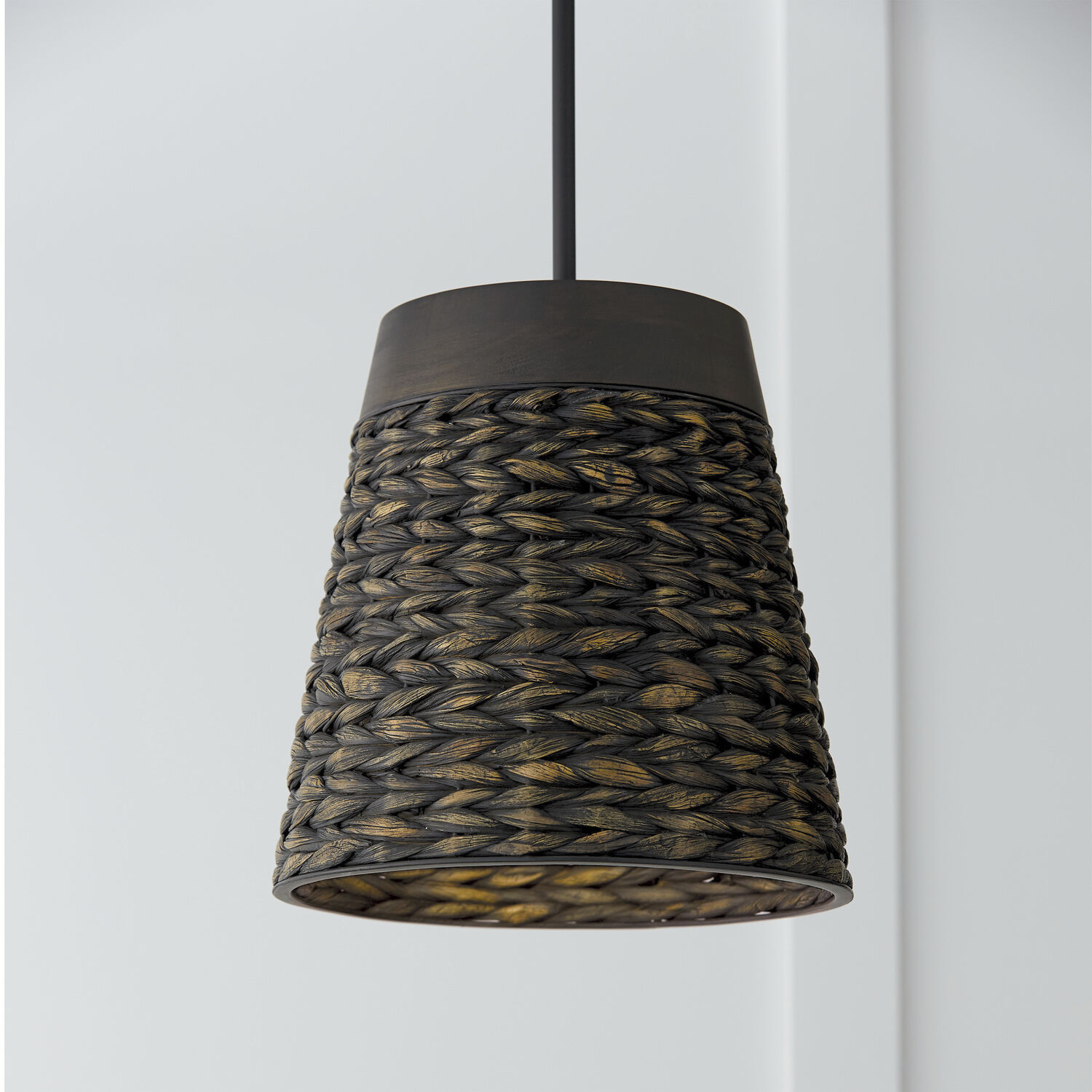 Tallulah 1 Light 12 inch Charcoal Wash Pendant Ceiling Light