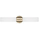 Parson 2 Light 25.25 inch Matte Brass Sconce Wall Light
