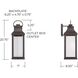 Bradford LED 21 inch Oiled Bronze Outdoor Wall Lantern
