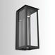 Hunt LED 21 inch Black Outdoor Wall Lantern