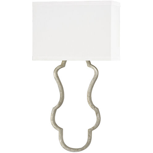 Blair 1 Light 10 inch Antique Silver Sconce Wall Light