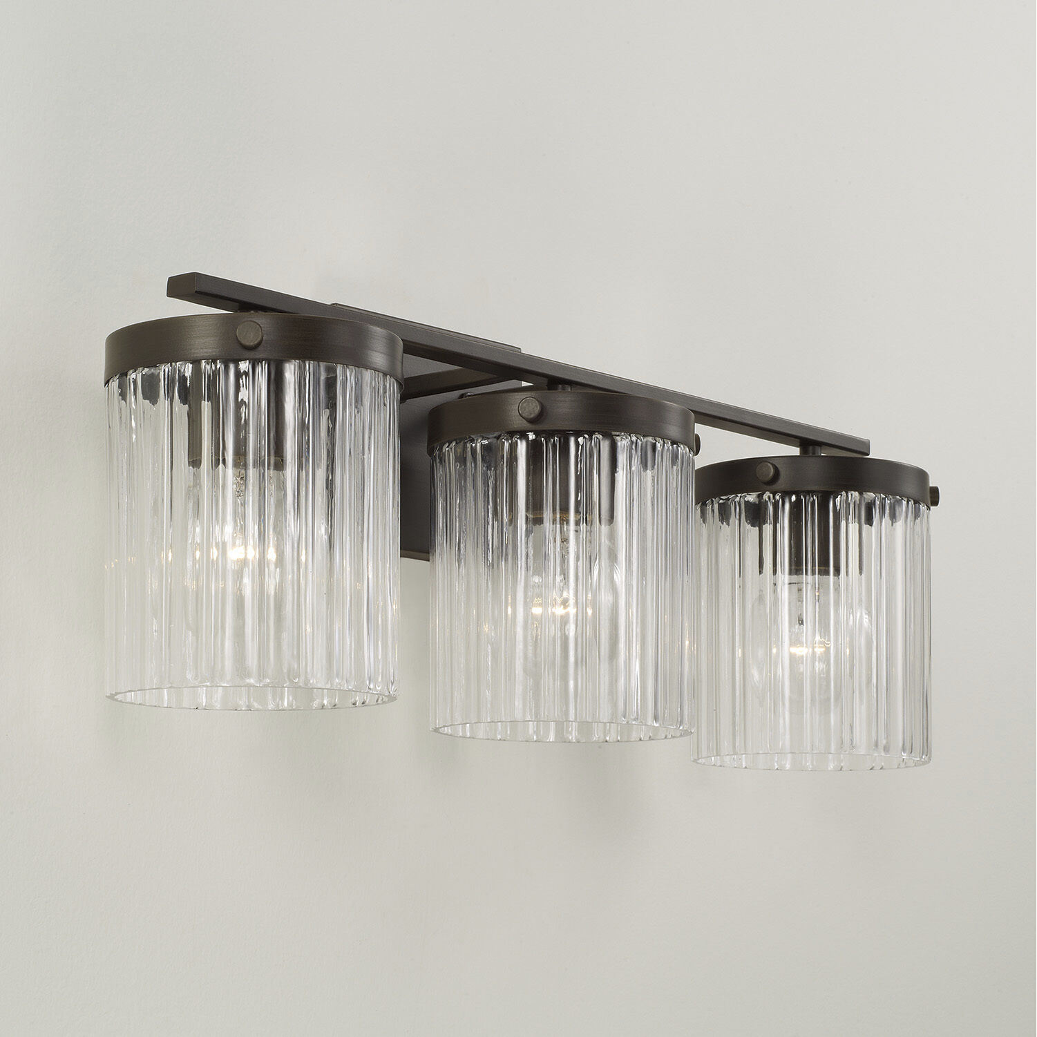 Vaughn 3 Light 23.25 inch Oil Rubbed Bronze Vanity Light Wall Light