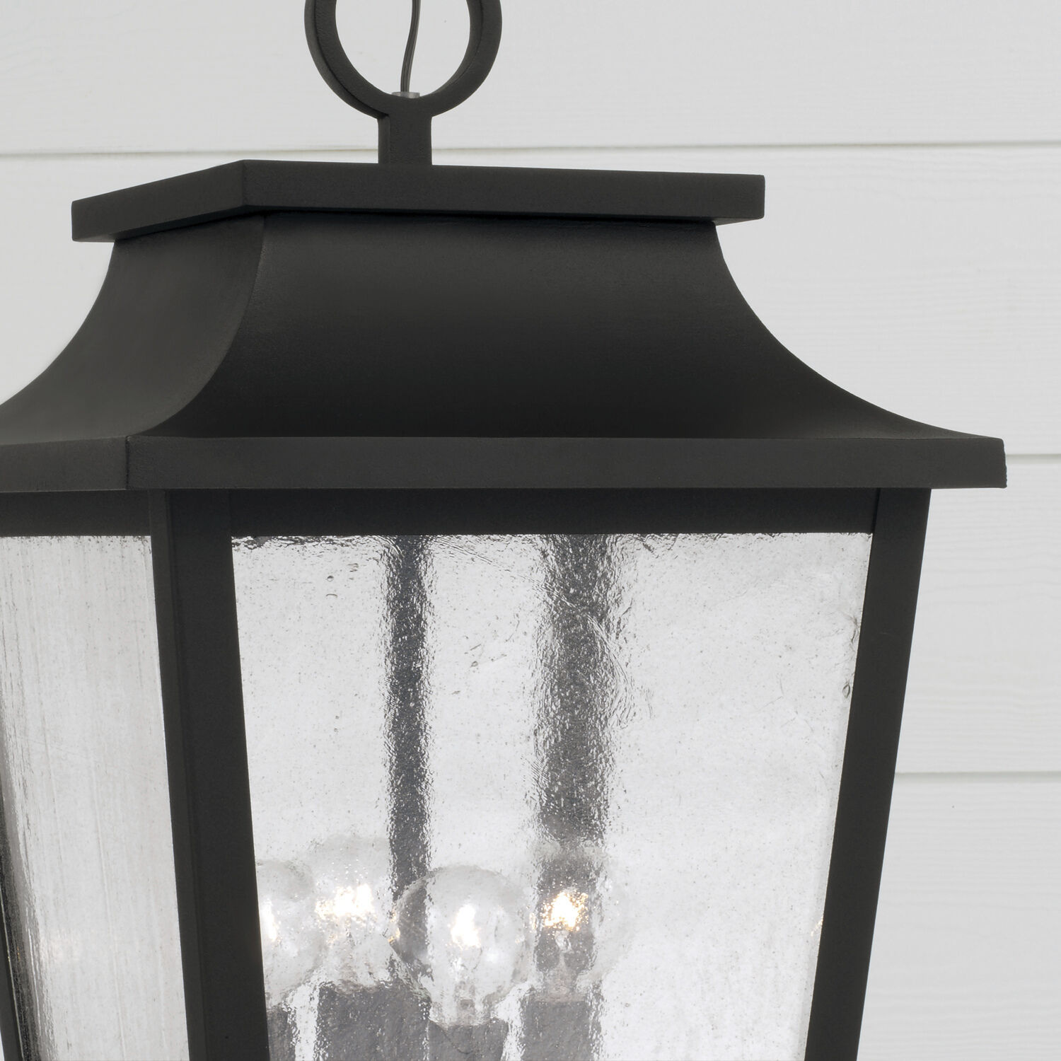 Chandler 4 Light 12 inch Black Outdoor Hanging Lantern