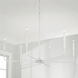 Paloma 6 Light 41 inch Textured White Chandelier Ceiling Light