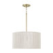 Tara 1 Light 18 inch Matte Brass Pendant Ceiling Light