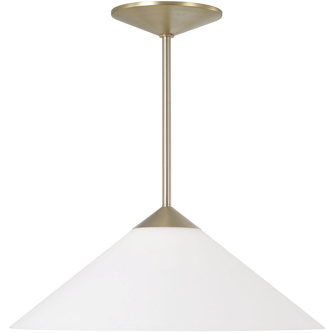 Gatsby 1 Light 22 inch Matte Brass Pendant Ceiling Light