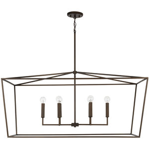 Capital Lighting Thea 6 Light 42 inch Oil Rubbed Bronze Island Ceiling Light 837661OR - Open Box